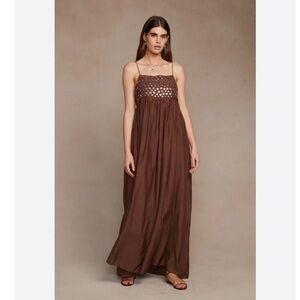 Chan Luu Sahara Dress Walnut